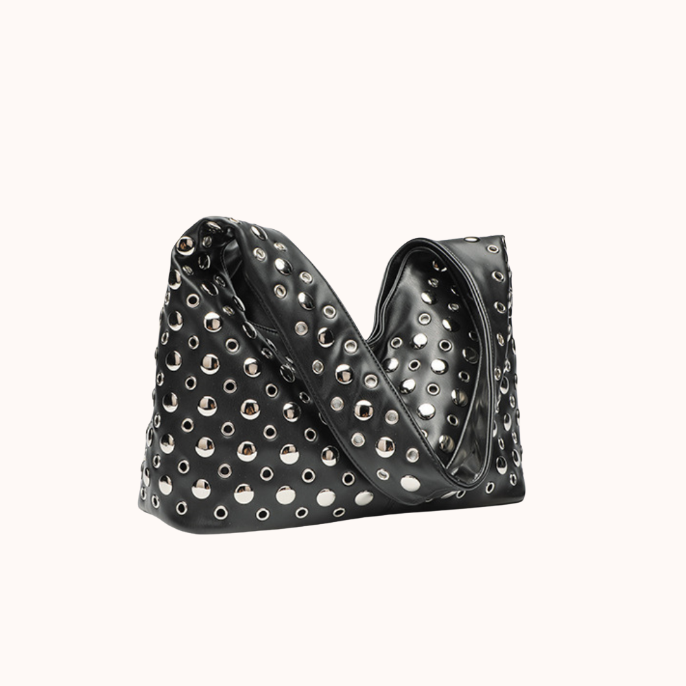 Heloise Vegan Leather Hobo Bag