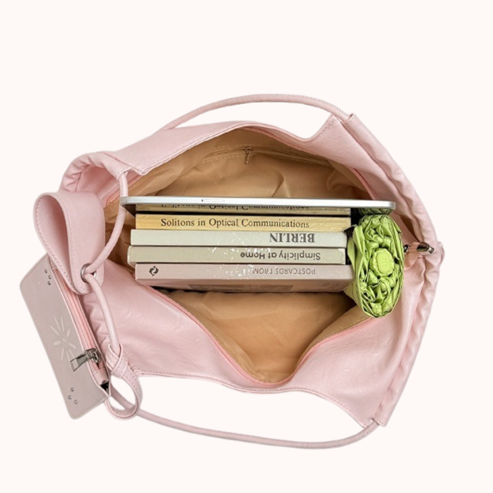 Bravelle Lace-Up Shoulder Bag
