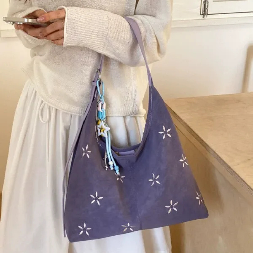 Violette Floral Bucket Bag