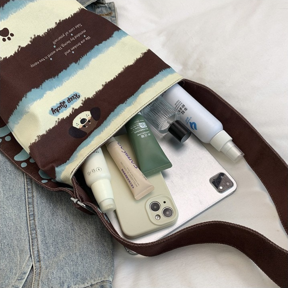Kerina Printed Bucket Bag