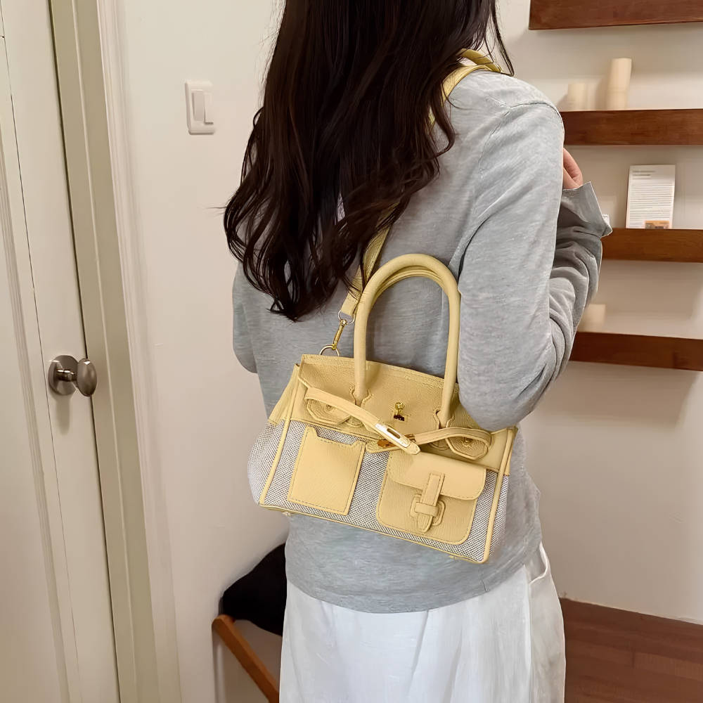 Ambrisa Pocket Satchel Bag