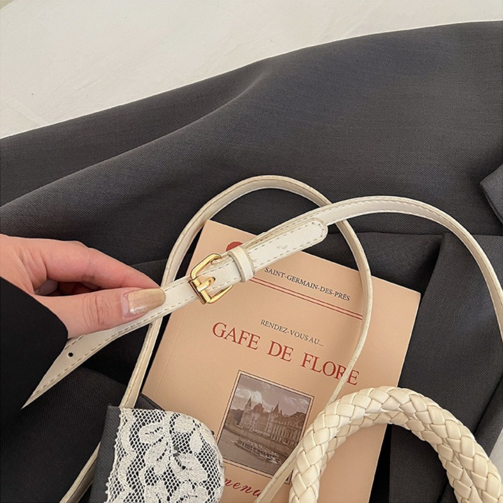 Capucine Braided Handle Mini Handbag