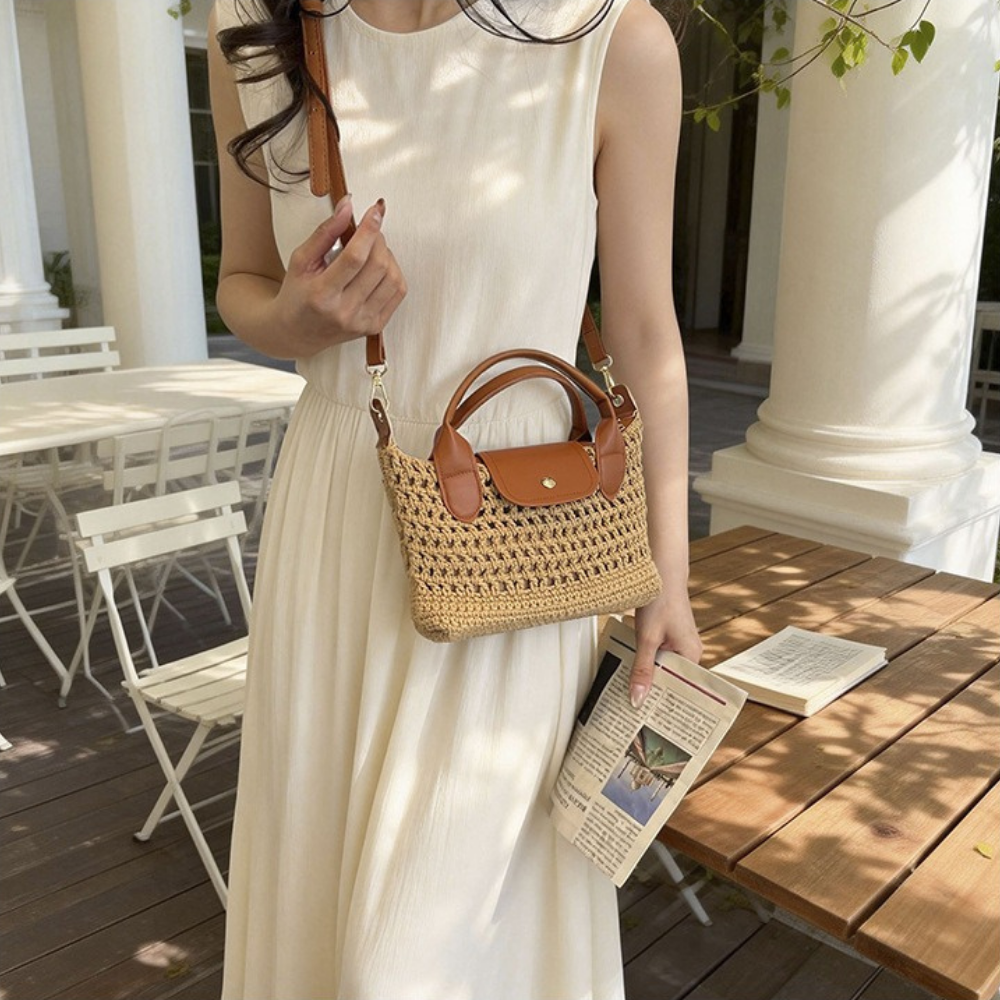 Tressia Woven Mini Bag