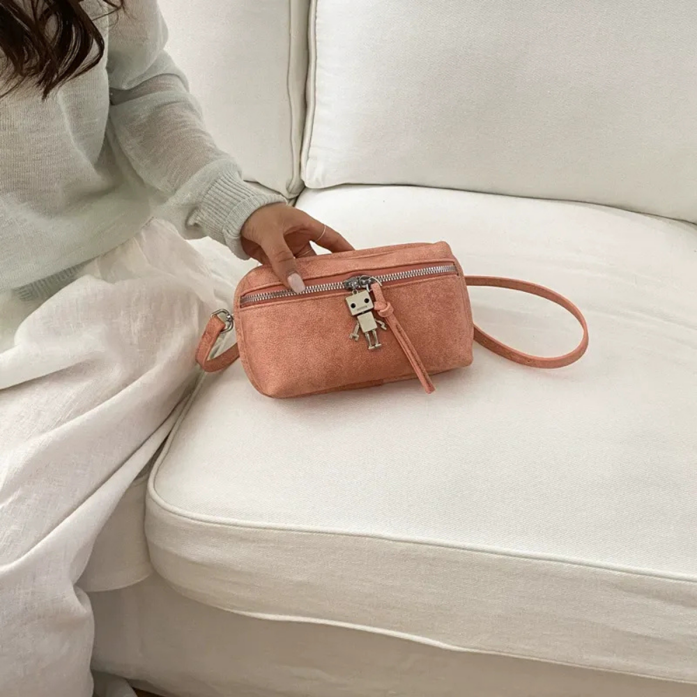 Tinnia Robot Charm Crossbody Bag
