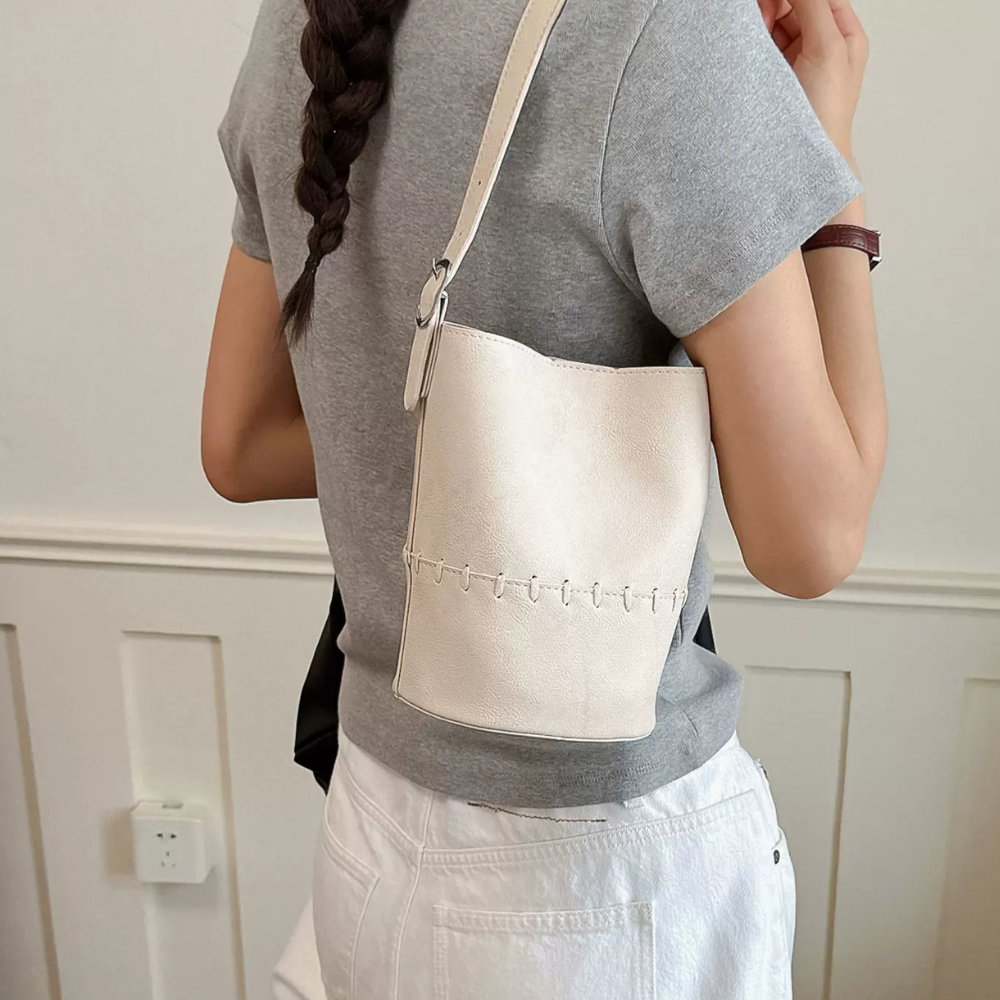Lacira Stitched Tote Bag