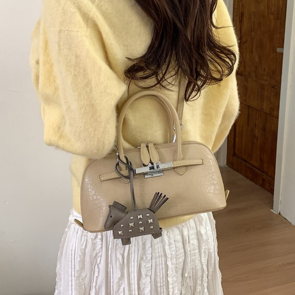 Bertille Lock Detail Mini Handbag