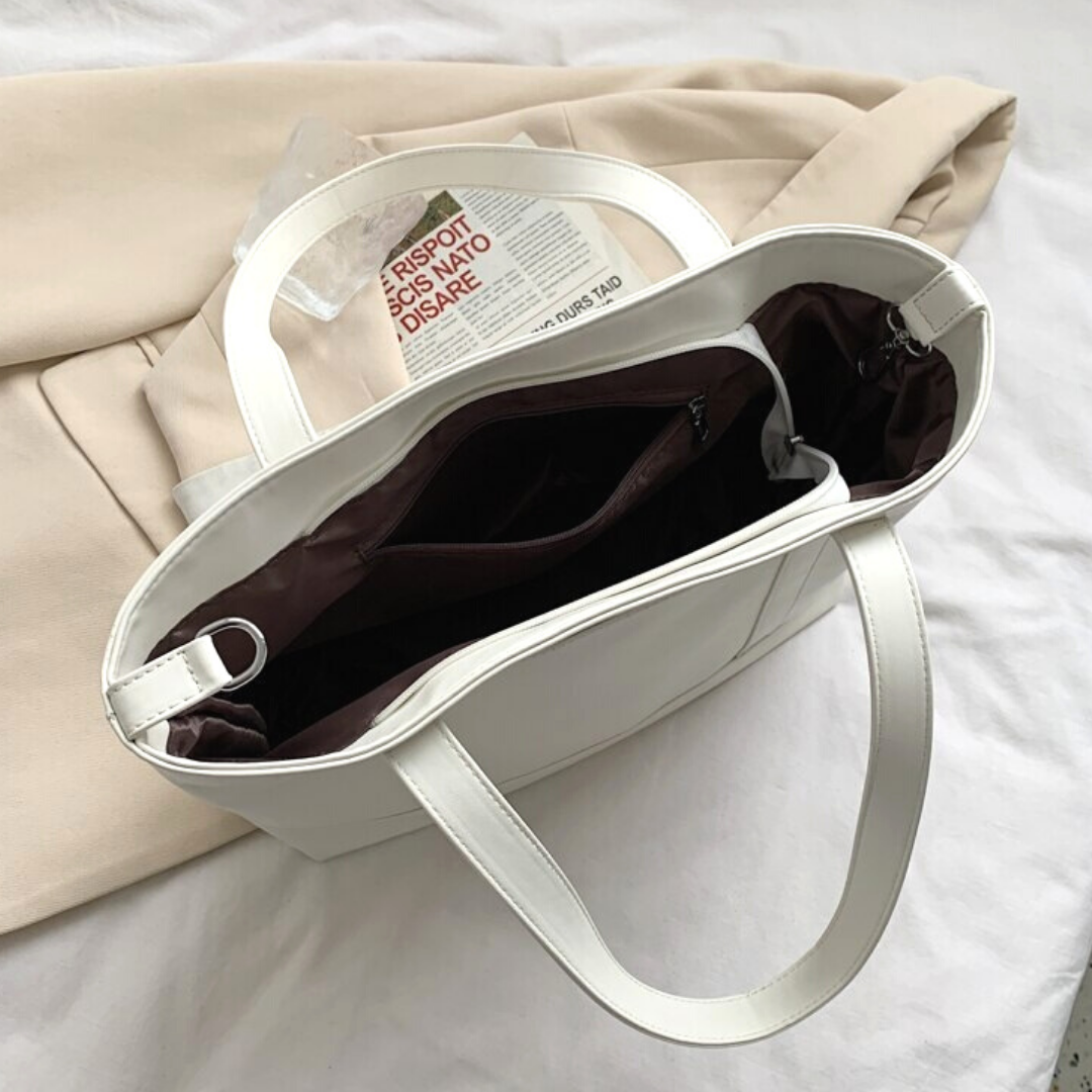 Persephone Vegan Leather Tote Bag
