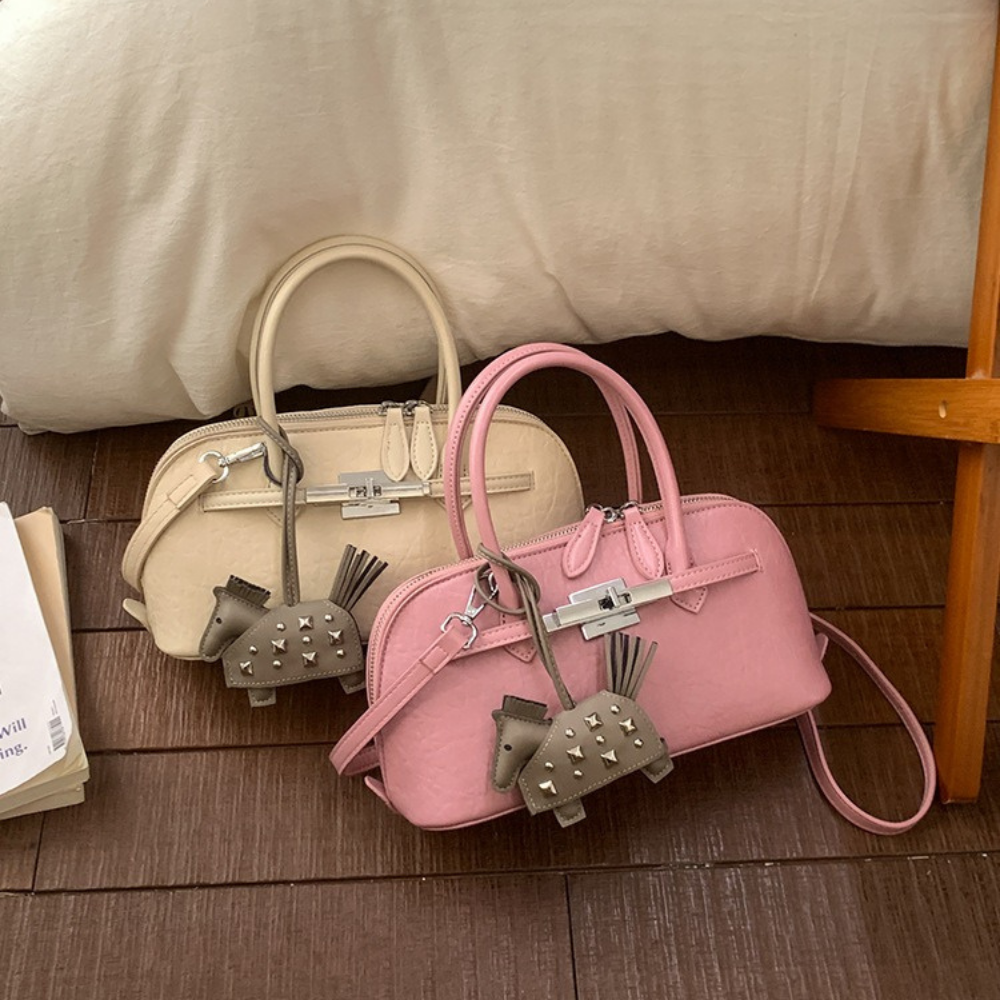 Bertille Lock Detail Mini Handbag
