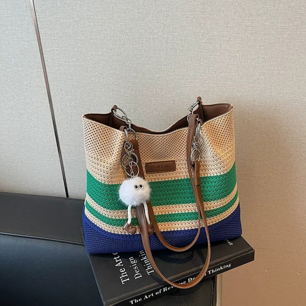 Vivelle Woven Tote Bag