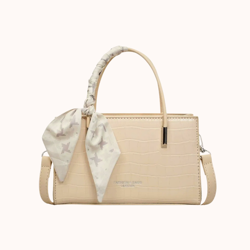 Novera Croc-Embossed Mini Shoulder Bag