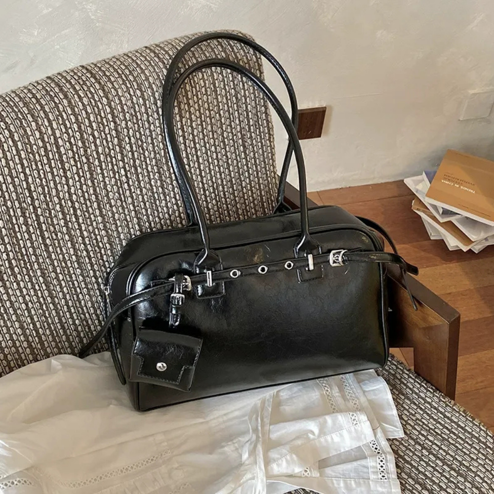 Cintara Belted Shoulder Bag