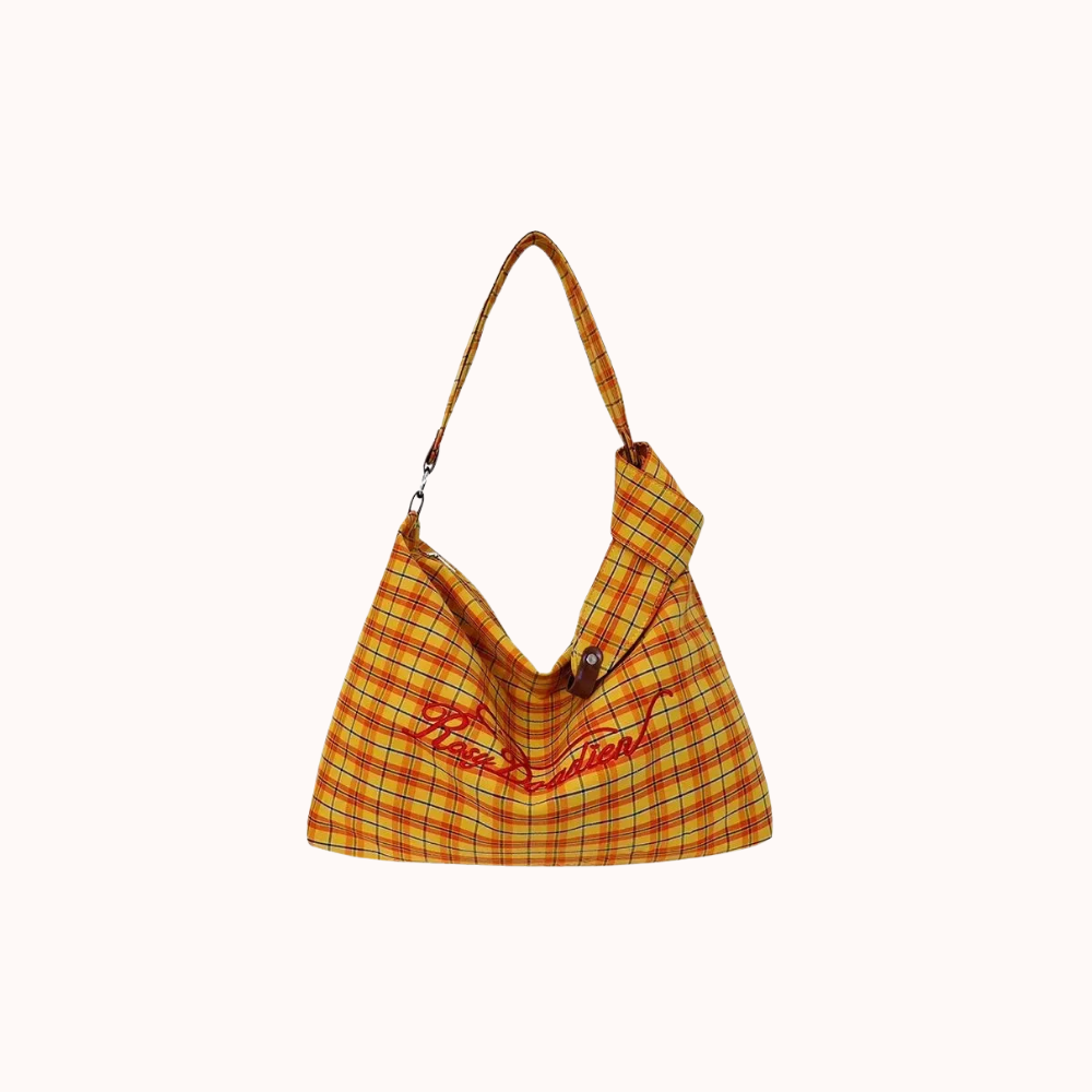 Givrelle Plaid Shoulder Bag