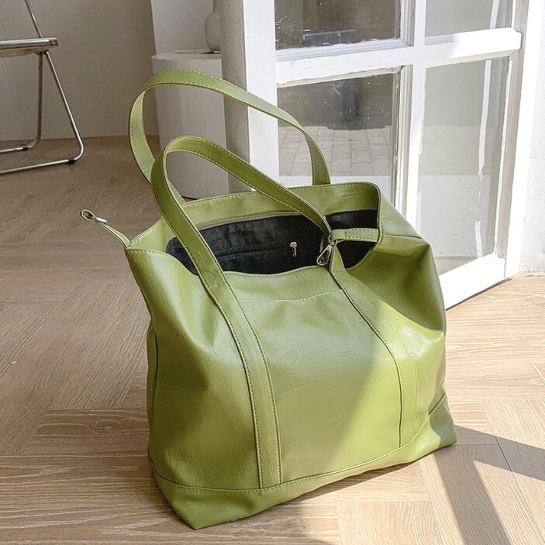 Persephone Vegan Leather Tote Bag