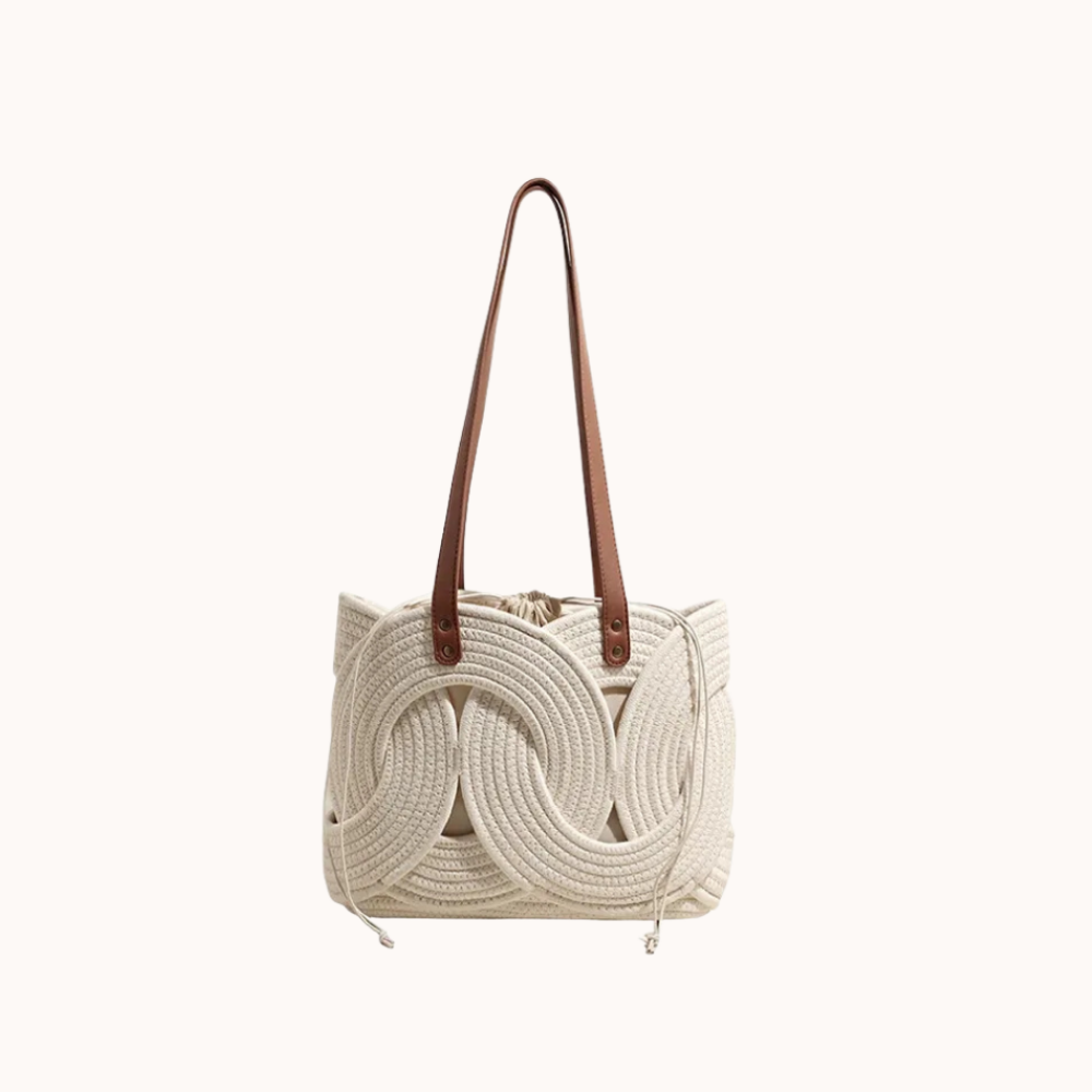 Tyvera Woven Shoulder Bag