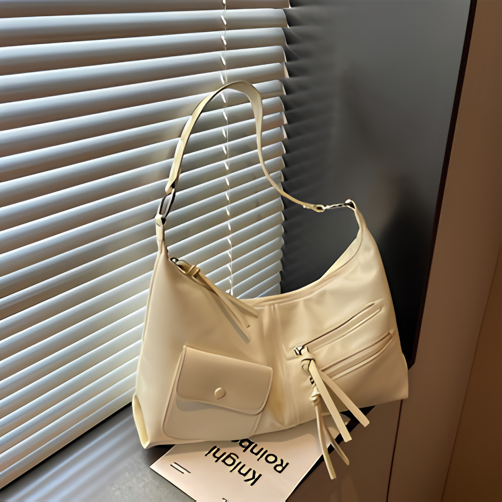 Tazielle Zip Pocket Shoulder Bag