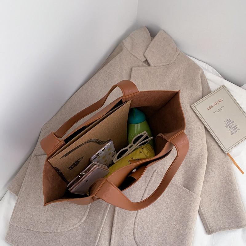 Galya Vegan Leather Tote Bag