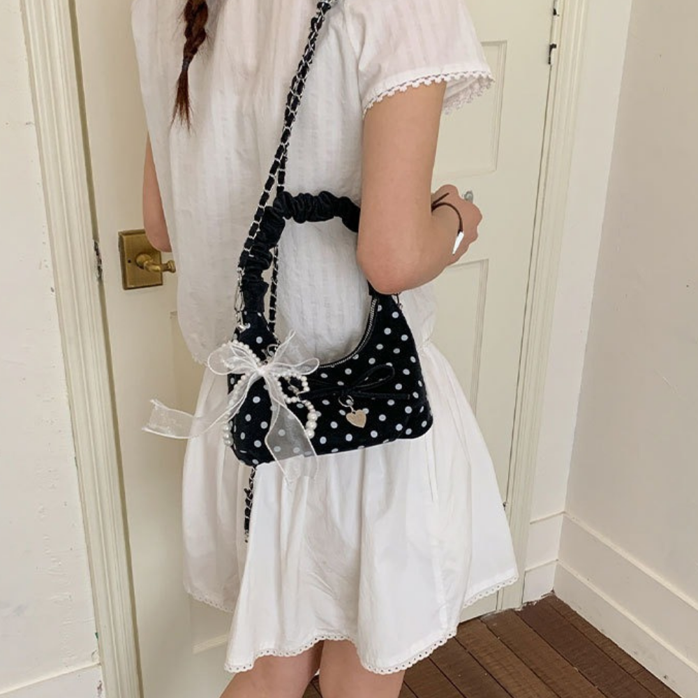 Rosalie Polka Dot Mini Bag