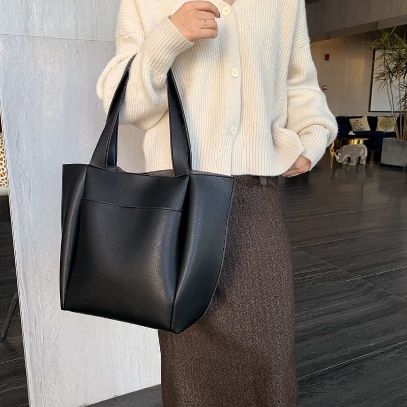 Galya Vegan Leather Tote Bag