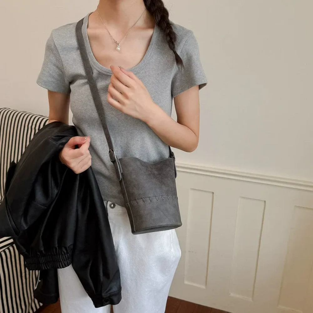 Lacira Stitched Tote Bag