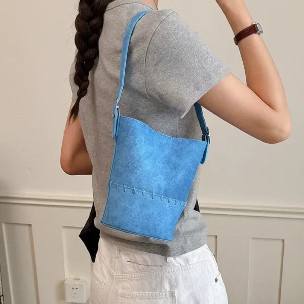 Lacira Stitched Tote Bag