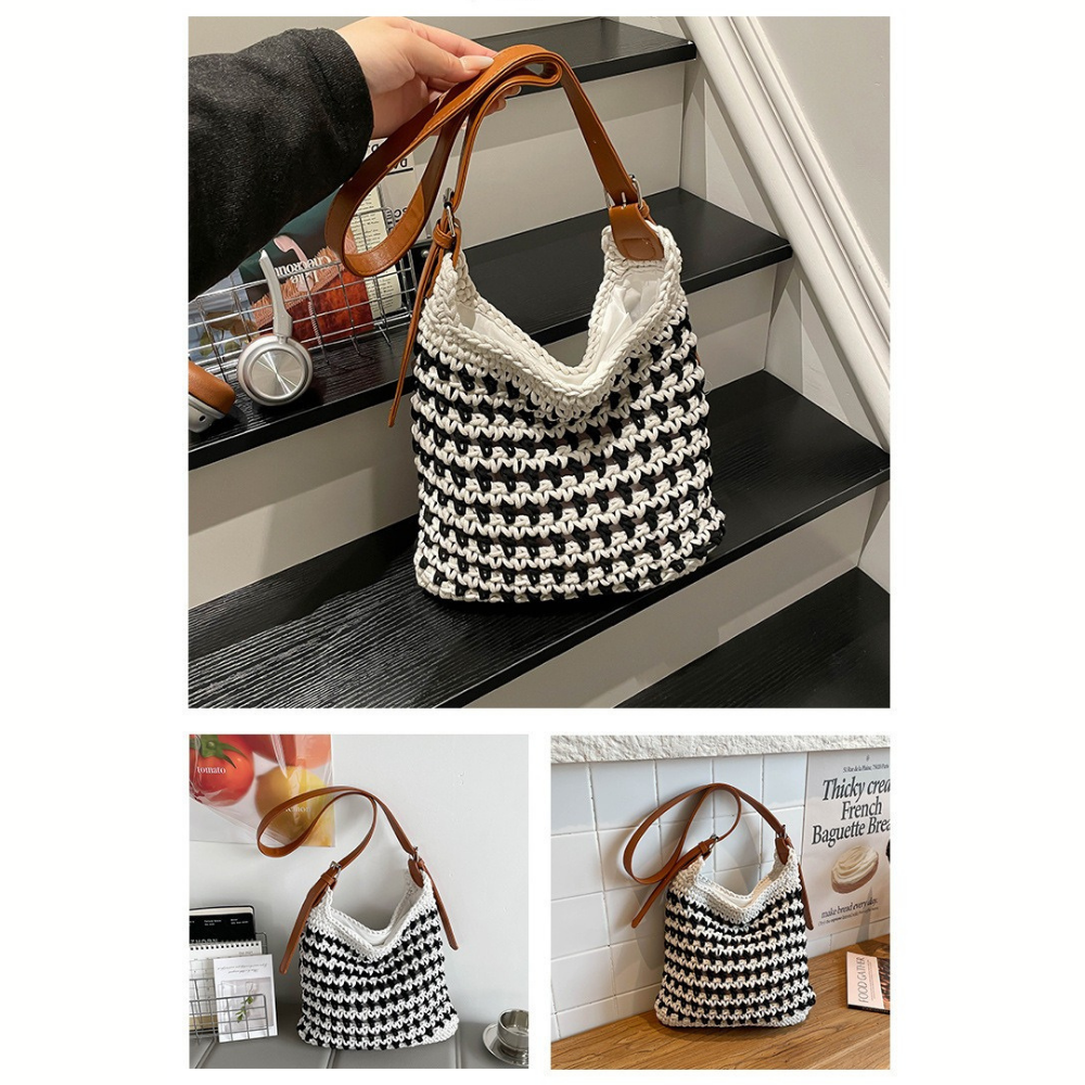 Briselia Woven Shoulder Bag