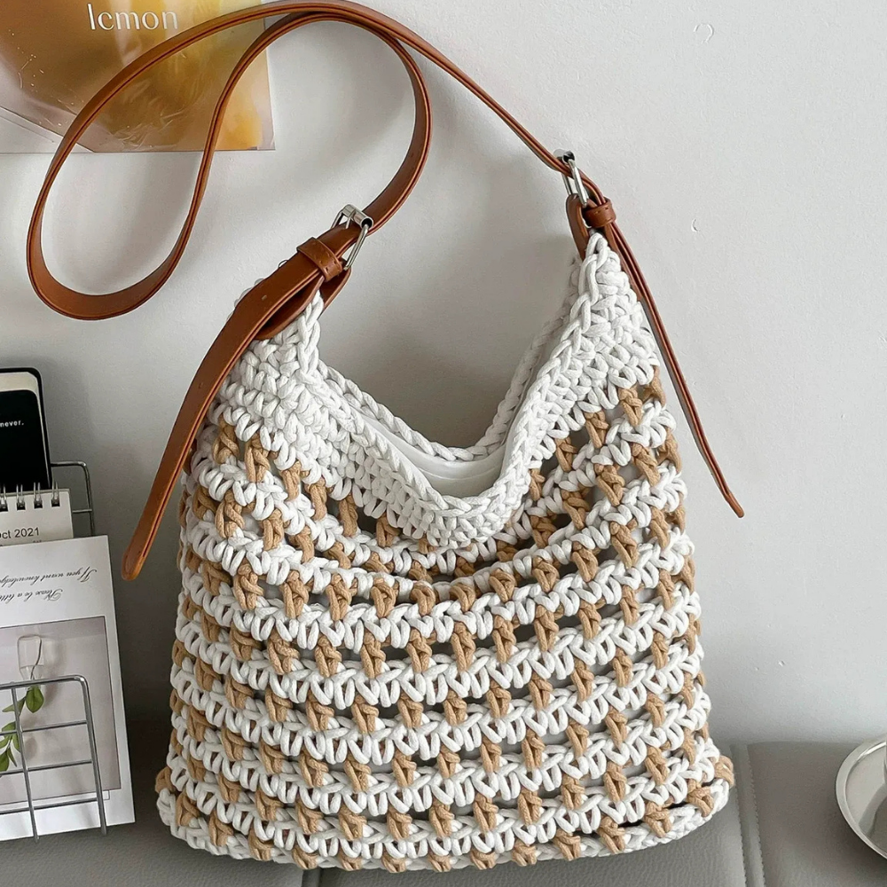 Briselia Woven Shoulder Bag