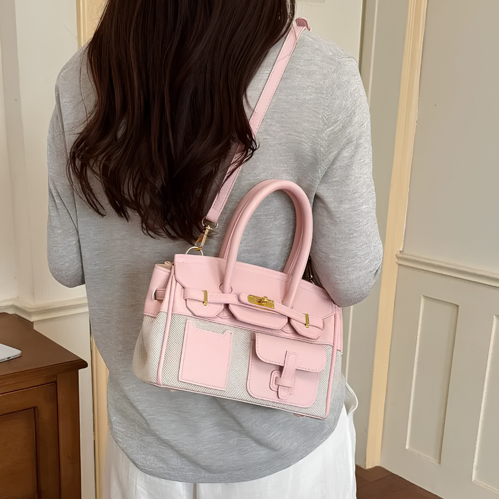 Ambrisa Pocket Satchel Bag