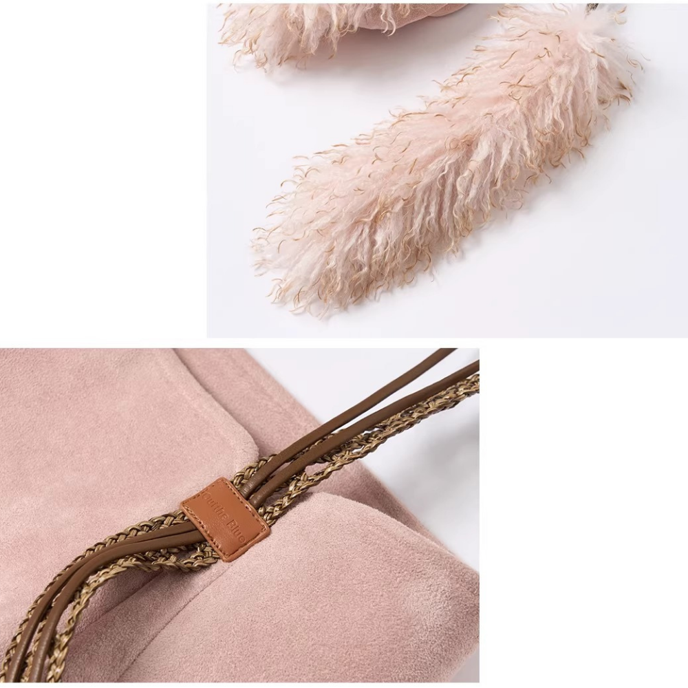 Félinea Faux Fur Cat Shoulder Bag