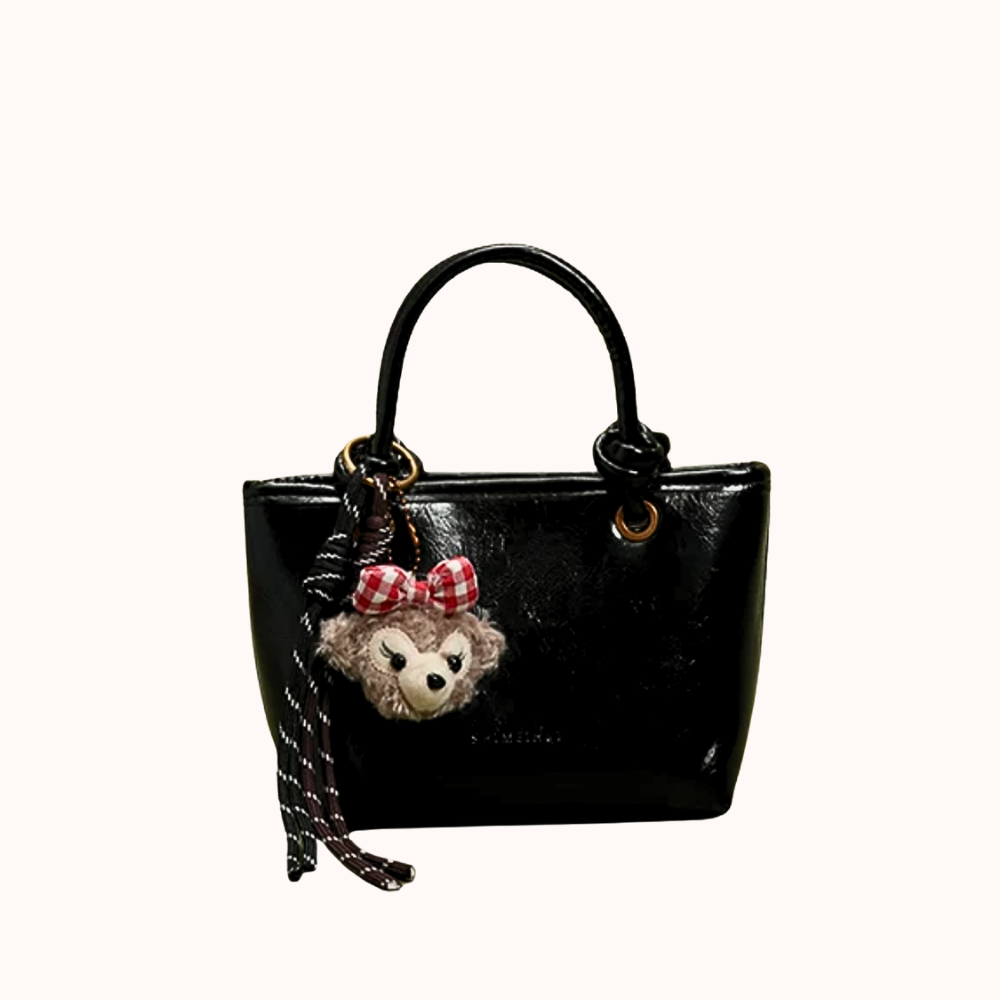 Rosvianne Teddy Charm Mini Bag