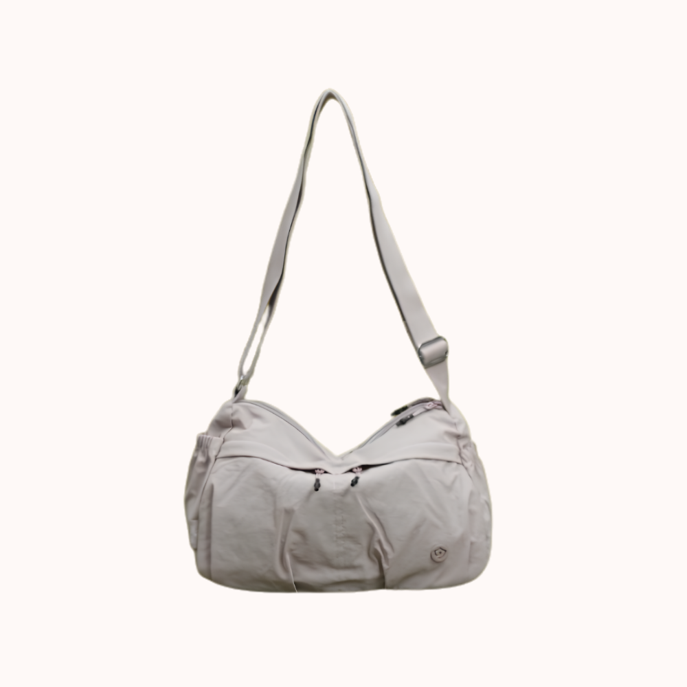 Fabria Ruched Shoulder Bag
