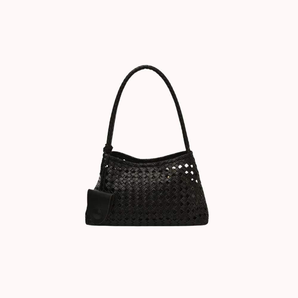Tesoria Woven Shoulder Bag