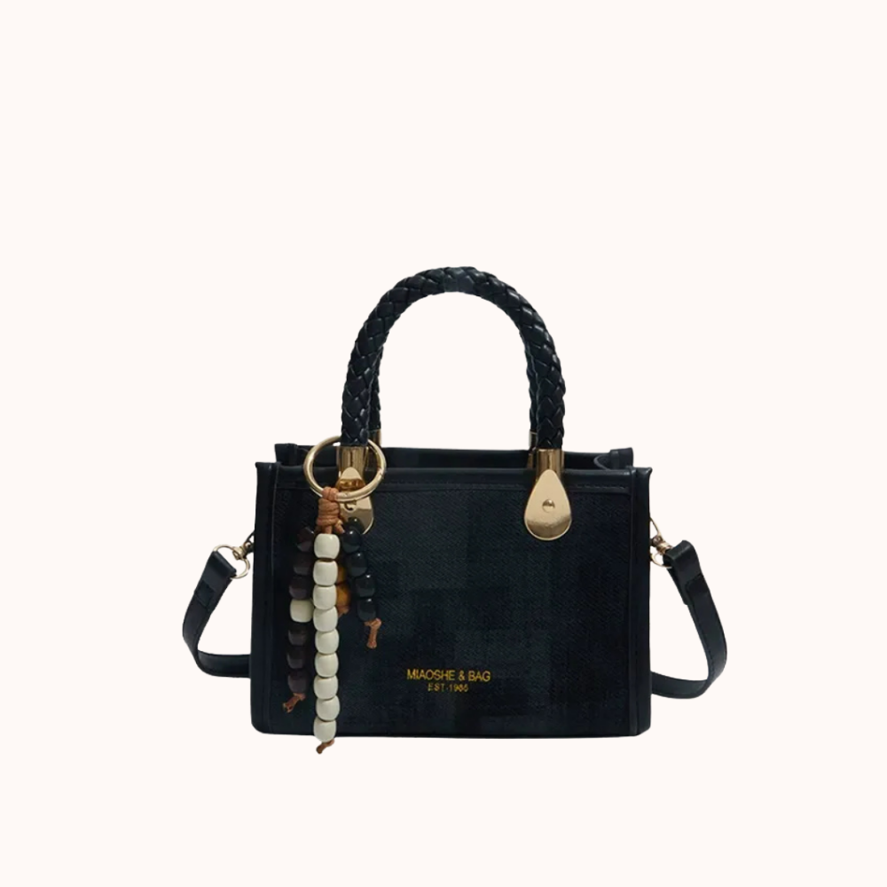 Capucine Braided Handle Mini Handbag