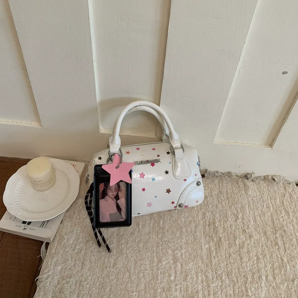 Sidera Star Print Mini Handbag