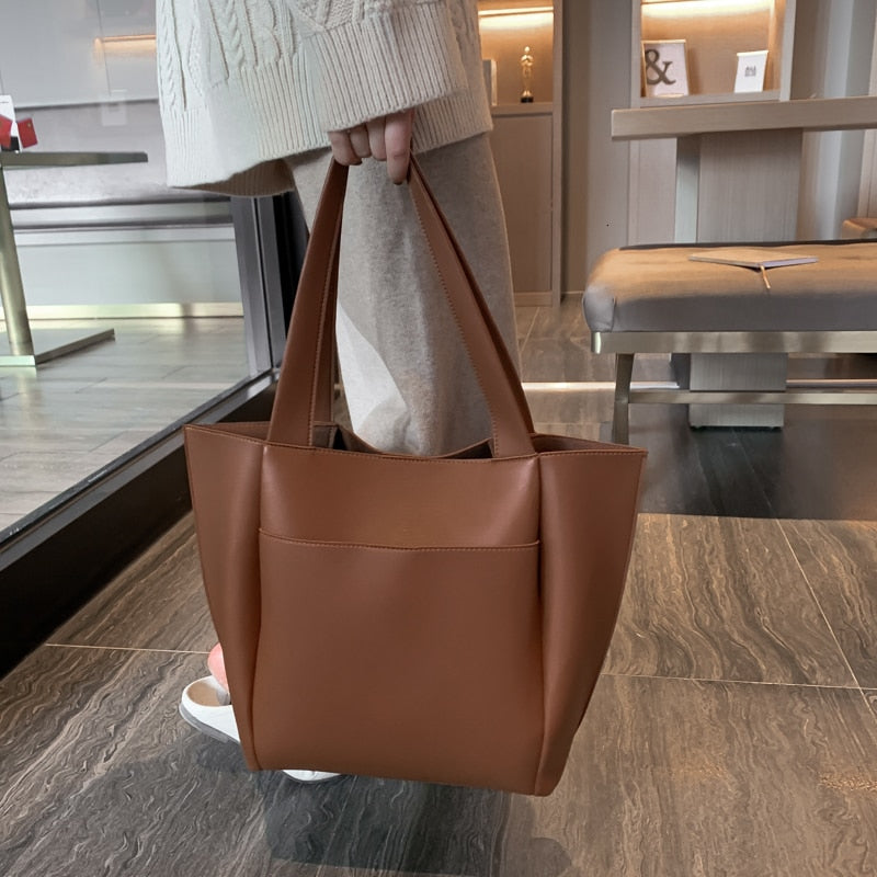 Galya Vegan Leather Tote Bag