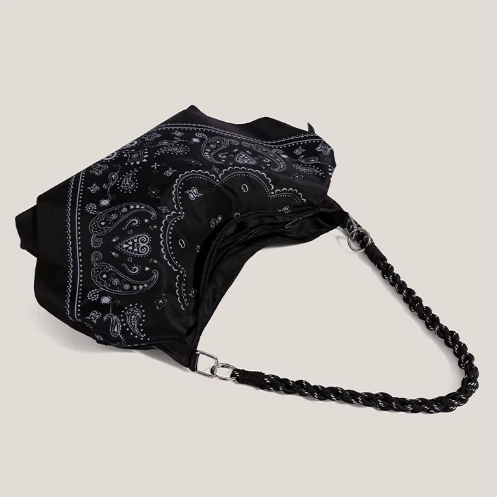 Noctelle Bandana Print Shoulder Bag