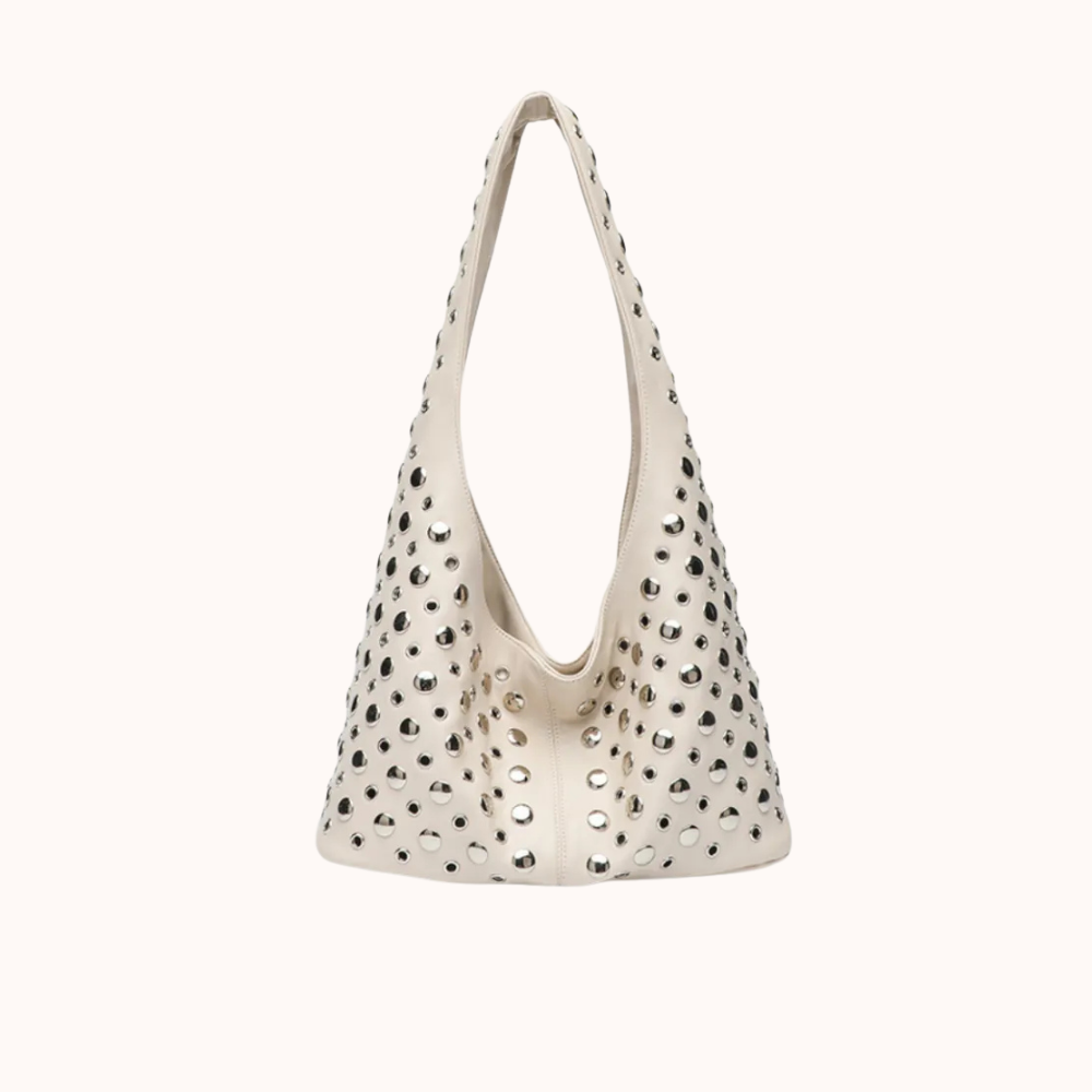 Heloise Vegan Leather Hobo Bag