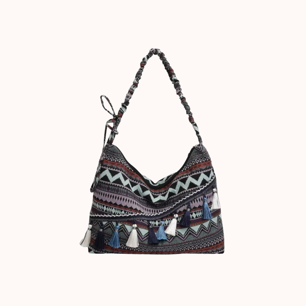 Marivelle Tassel-Trim Tote Bag