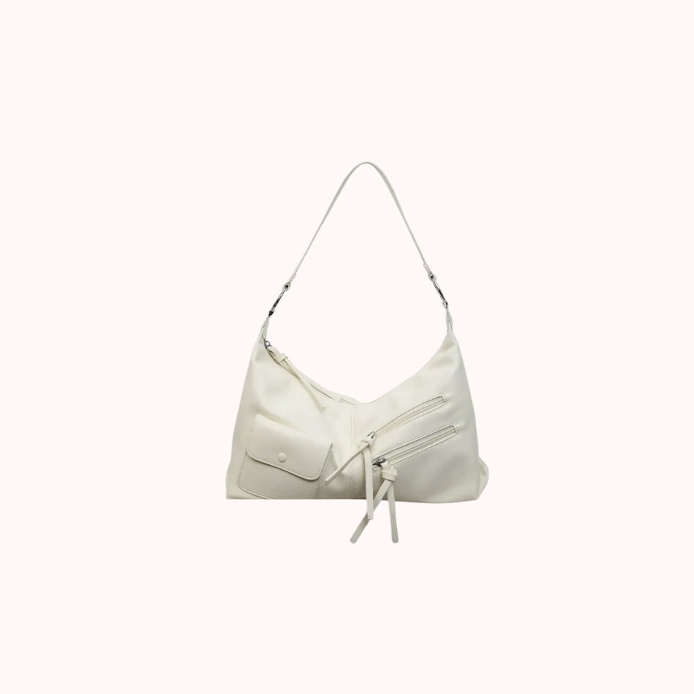 Tazielle Zip Pocket Shoulder Bag