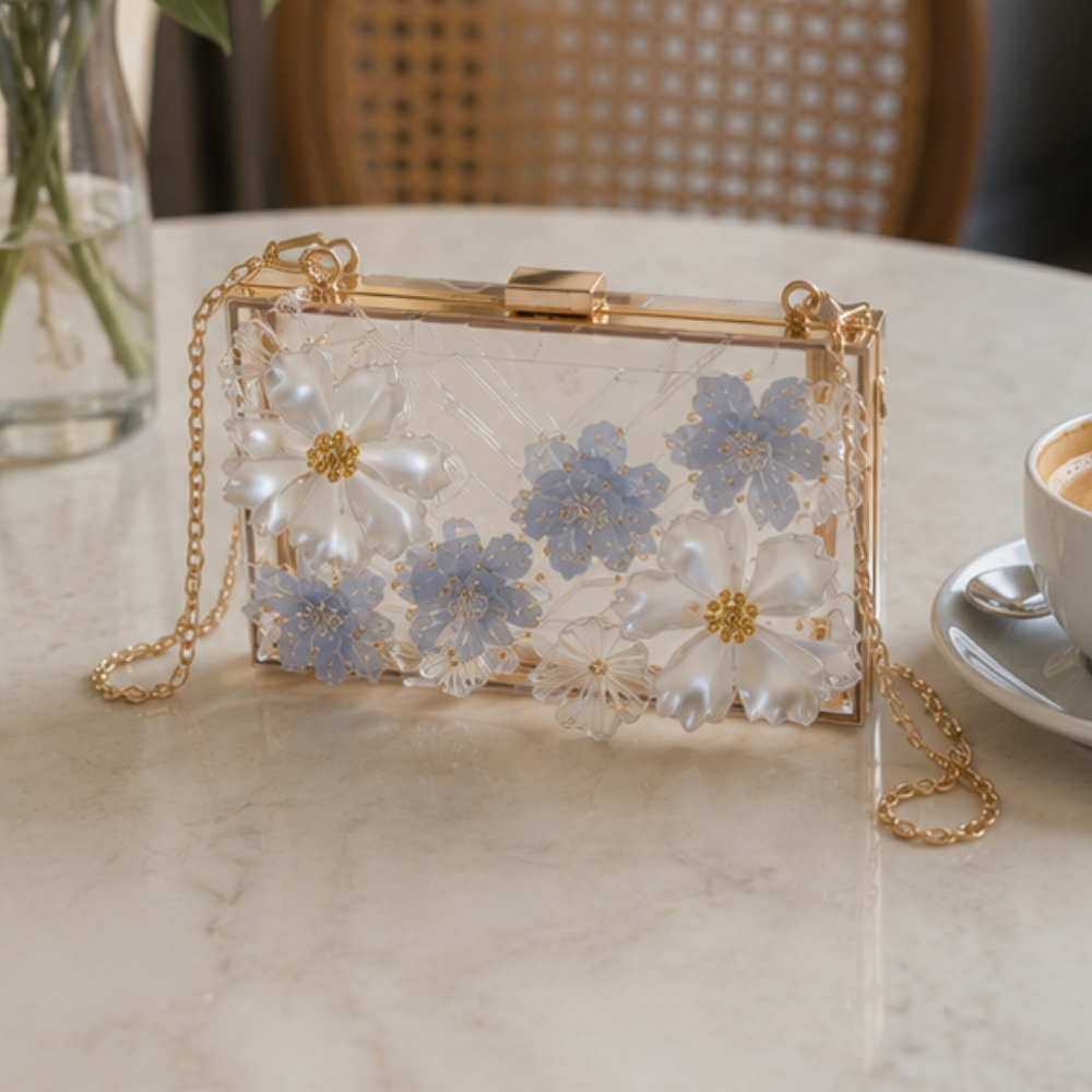 Iridesa Floral Mini Handbag