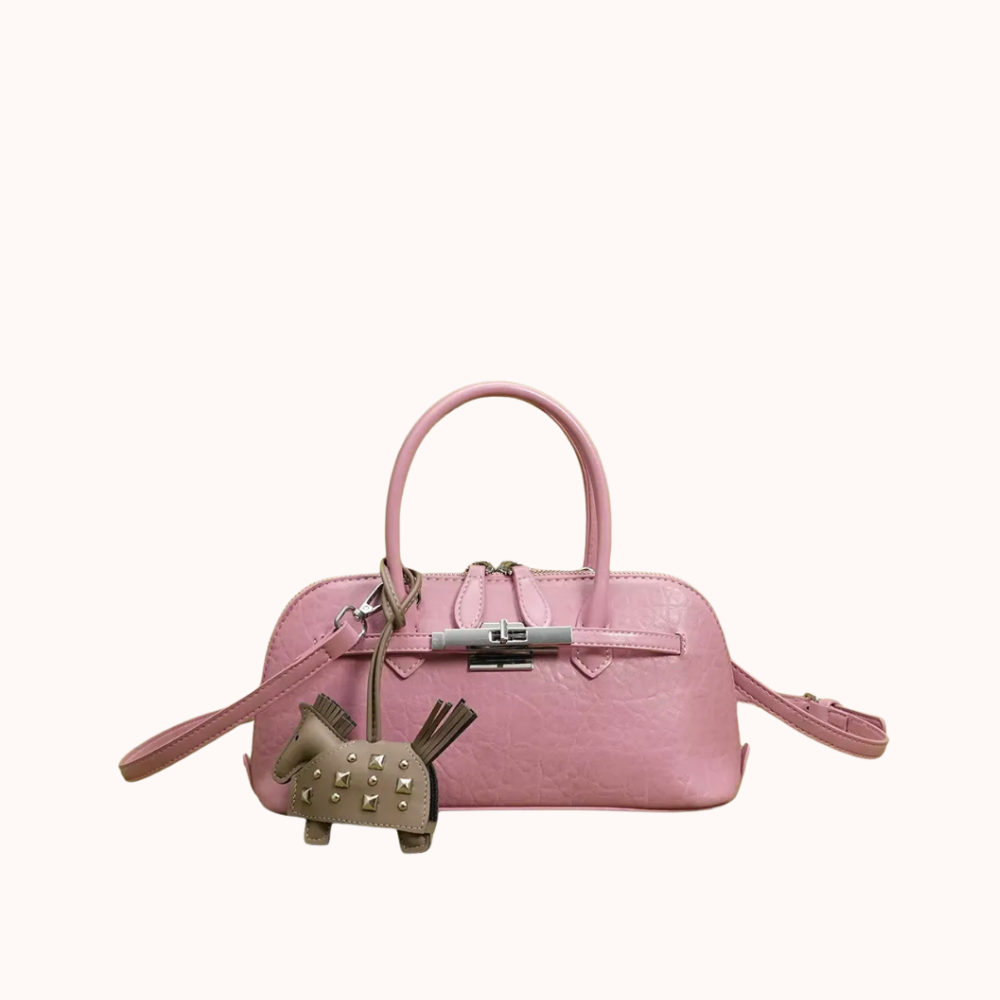 Bertille Lock Detail Mini Handbag