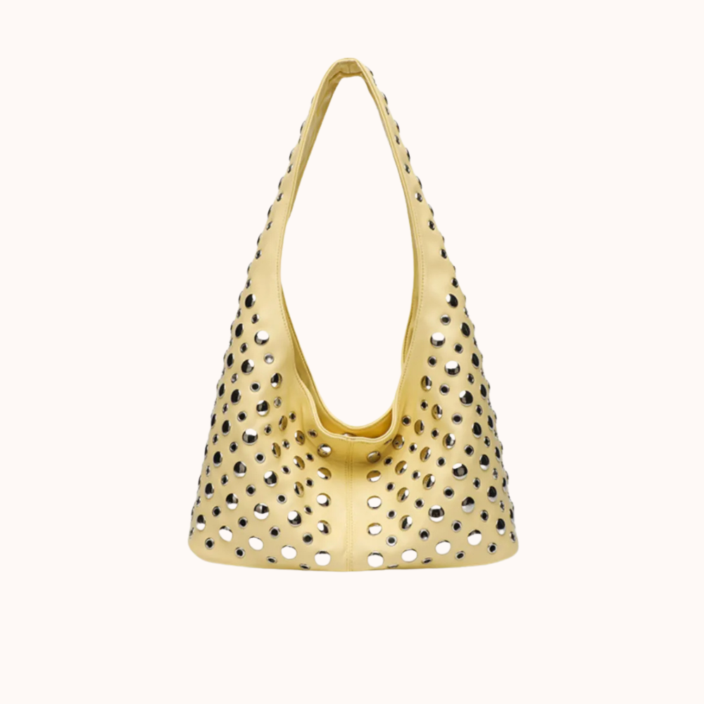 Heloise Vegan Leather Hobo Bag