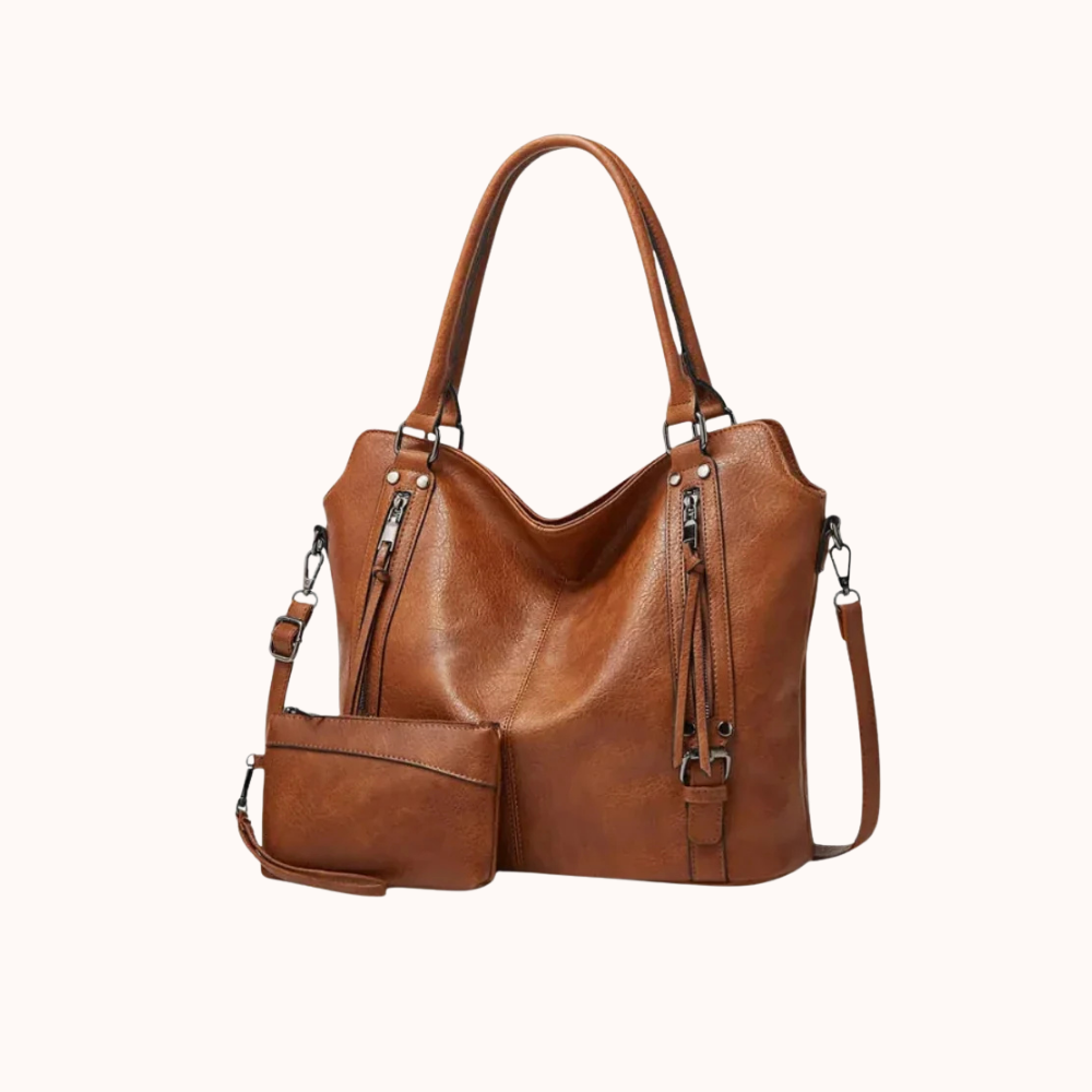 Théodora Vegan Leather Crossbody Bag