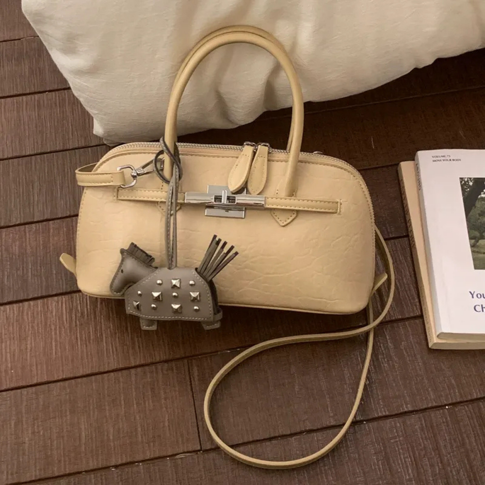 Bertille Lock Detail Mini Handbag
