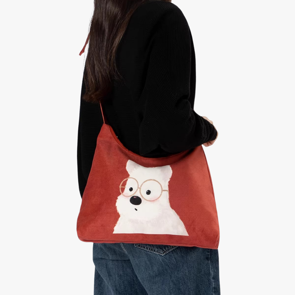 Rubelle Illustrated Shoulder Bag