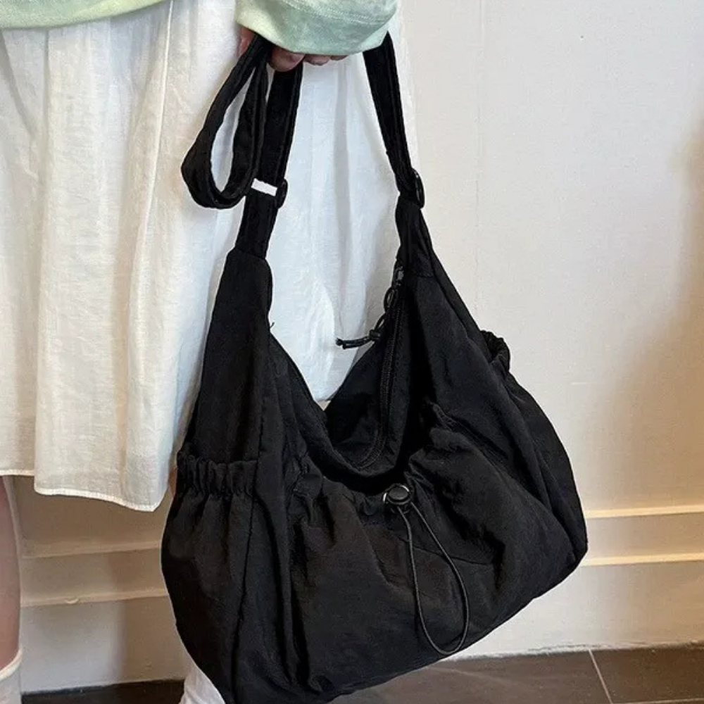 Thalara Ruched Shoulder Bag