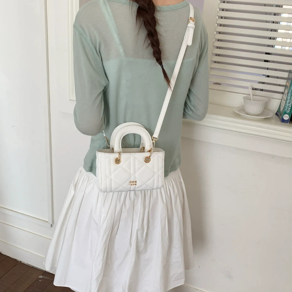 Marquise Quilted Mini Handbag