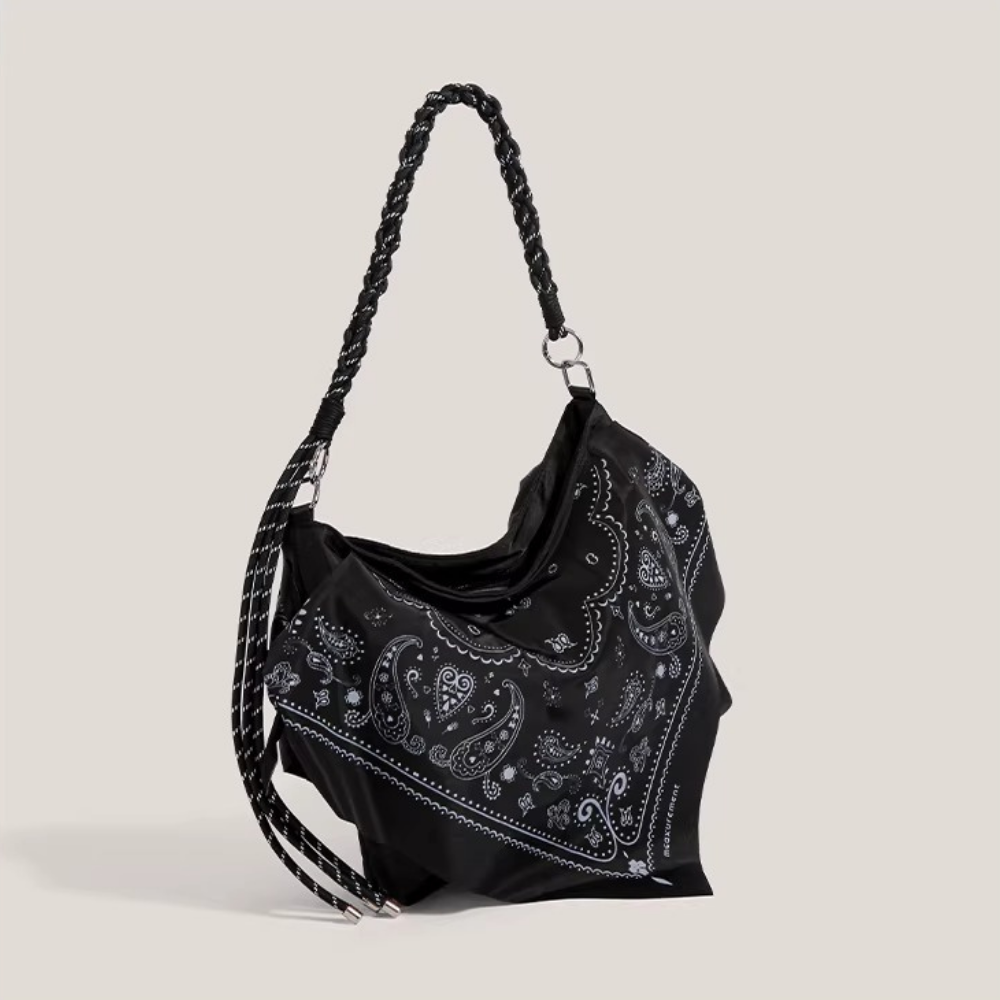 Noctelle Bandana Print Shoulder Bag