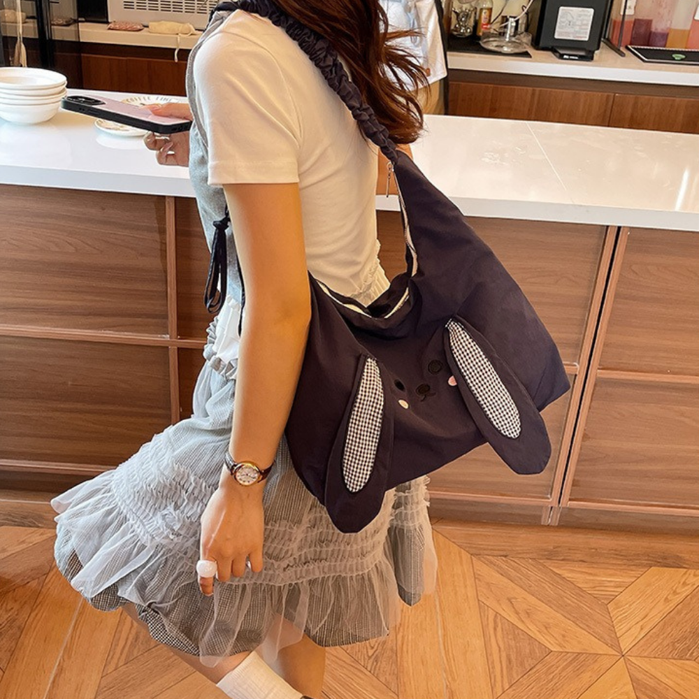 Poppira Bunny Tote Bag