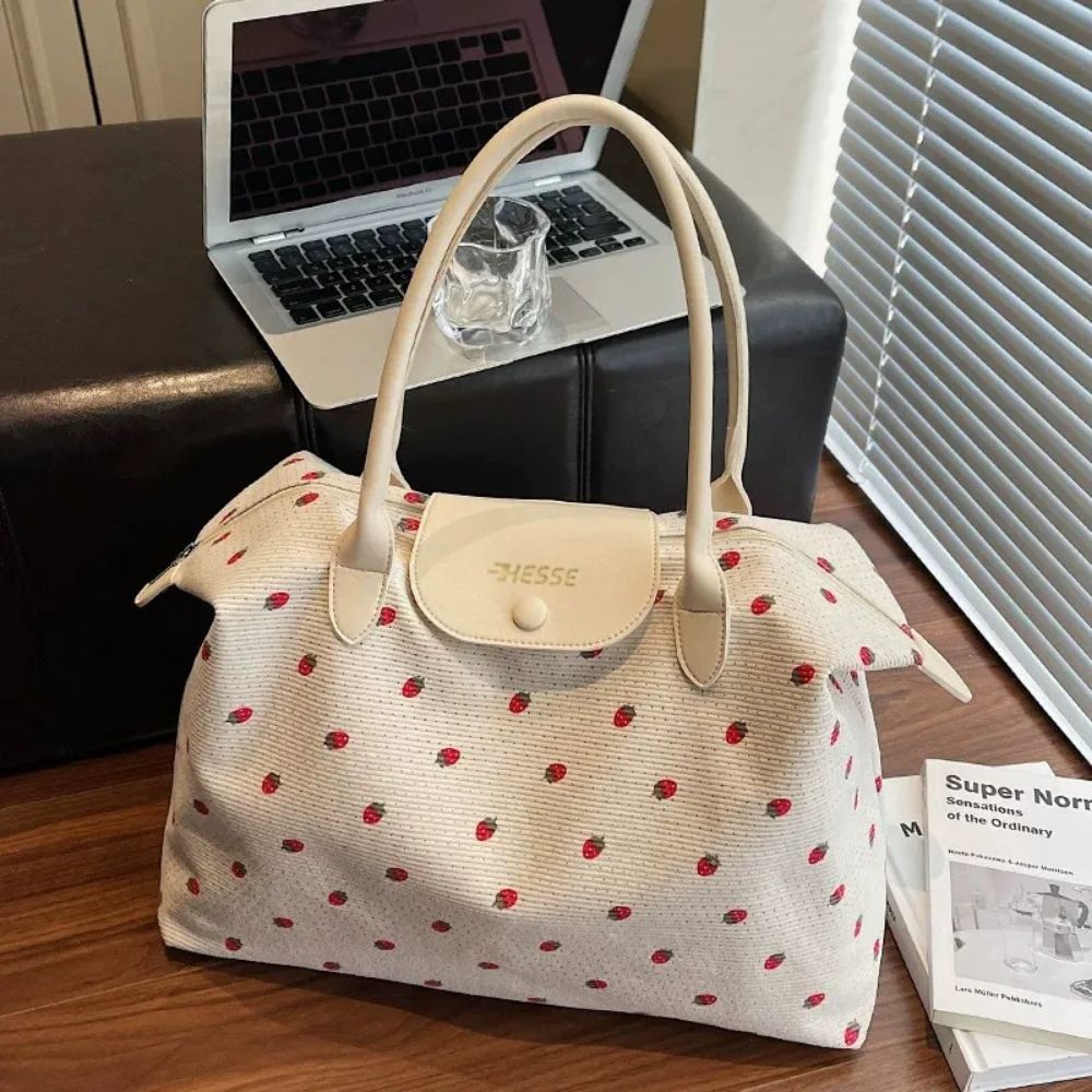 Fraiselle Strawberry Tote Bag