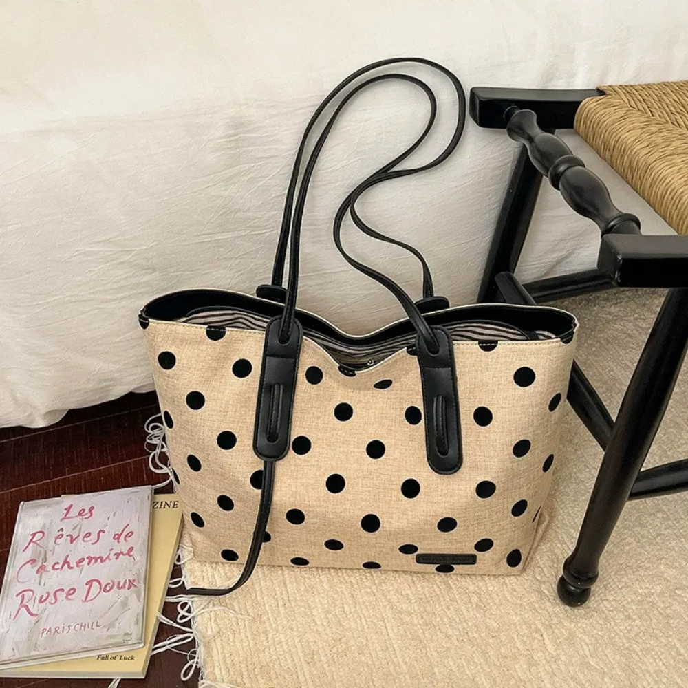 Pavetta Polka Dot Tote Bag